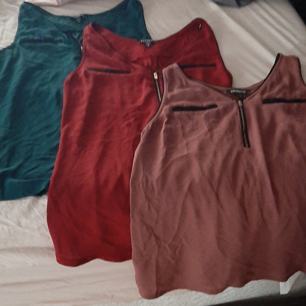 Express Zip Up Tanks Bundle